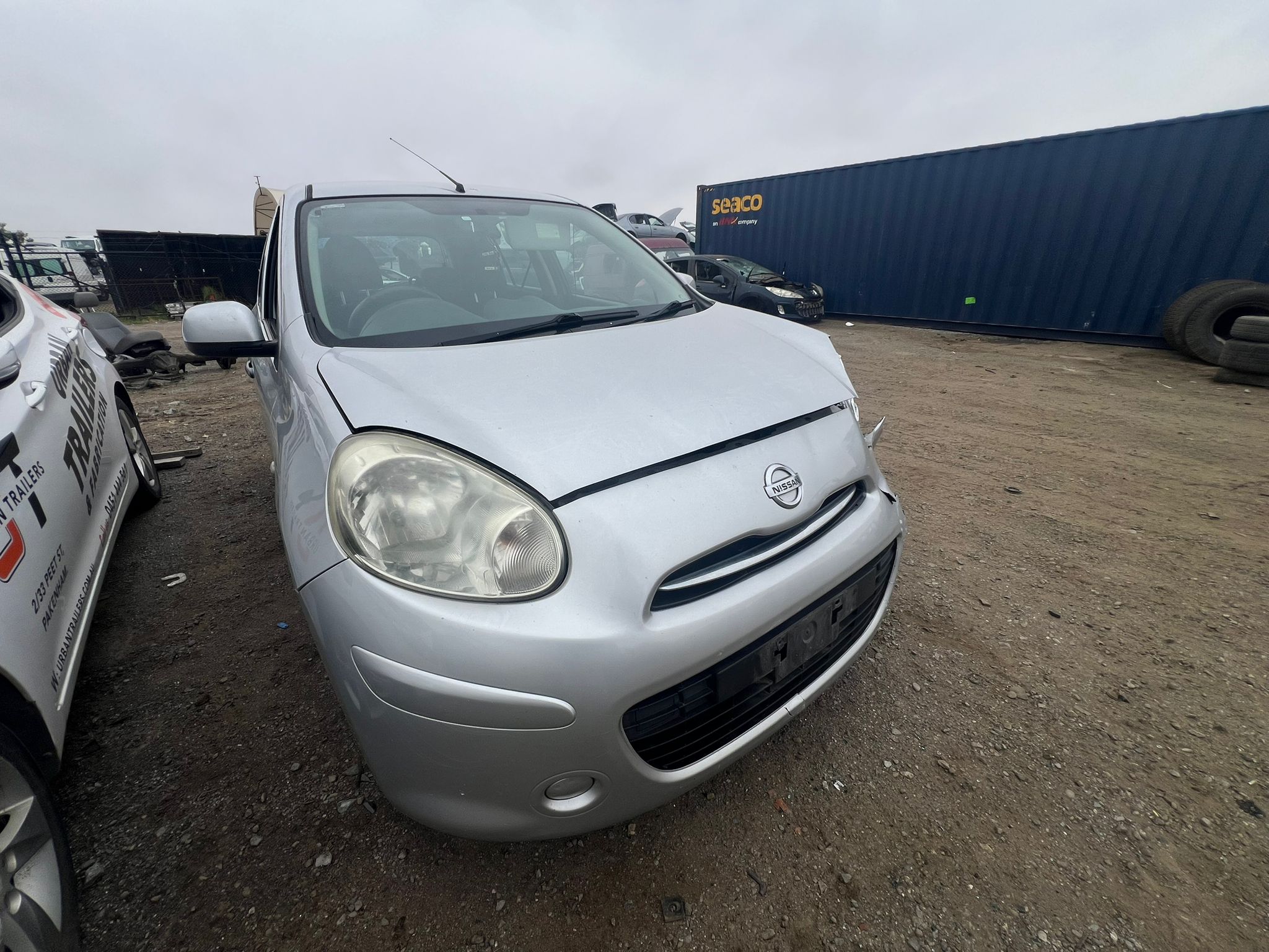 2013 Nissan Micra K13 Left Front Seatbelt