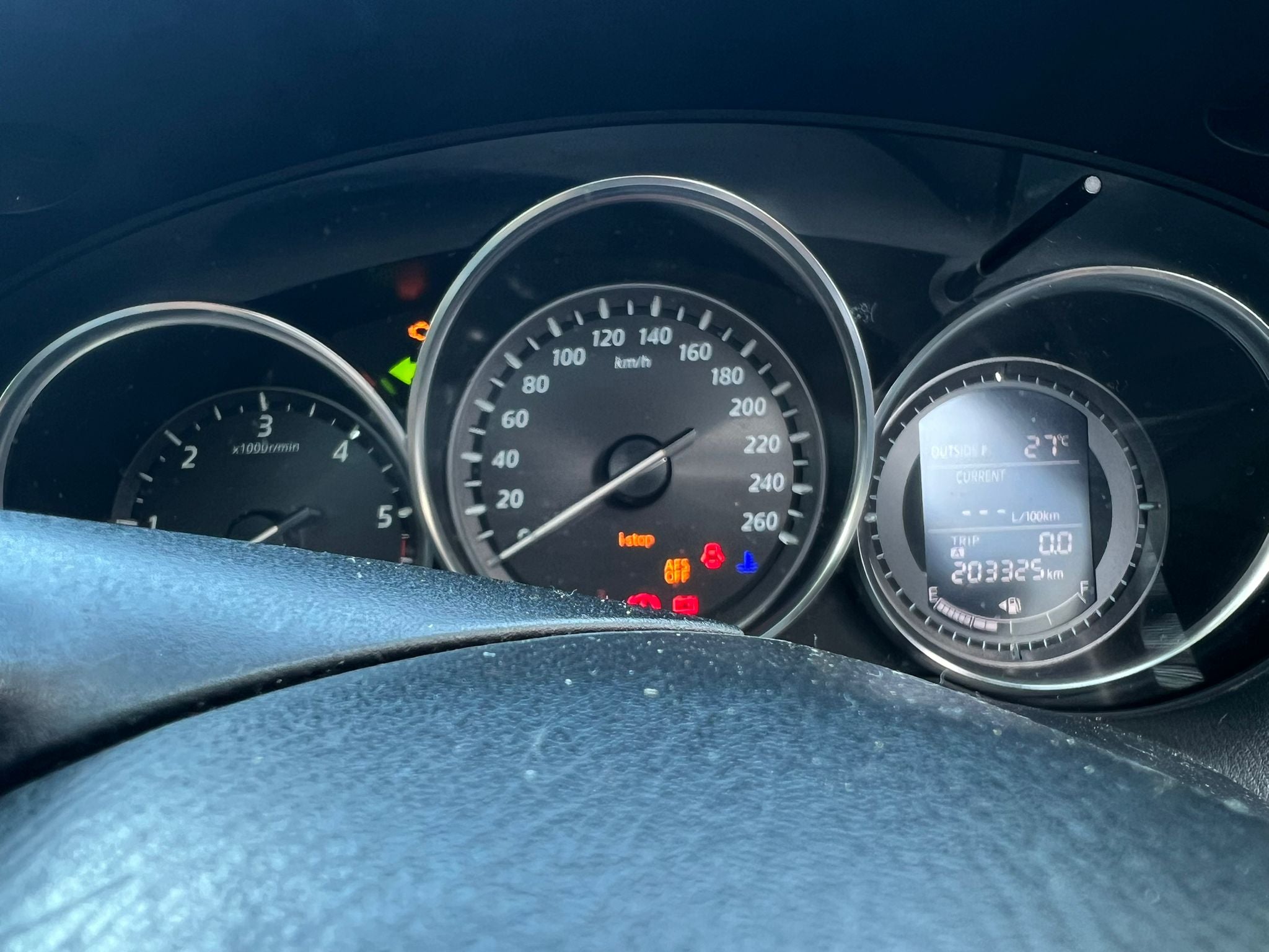 2012 MAZDA CX5 KE INSTRUMENT CLUSTER