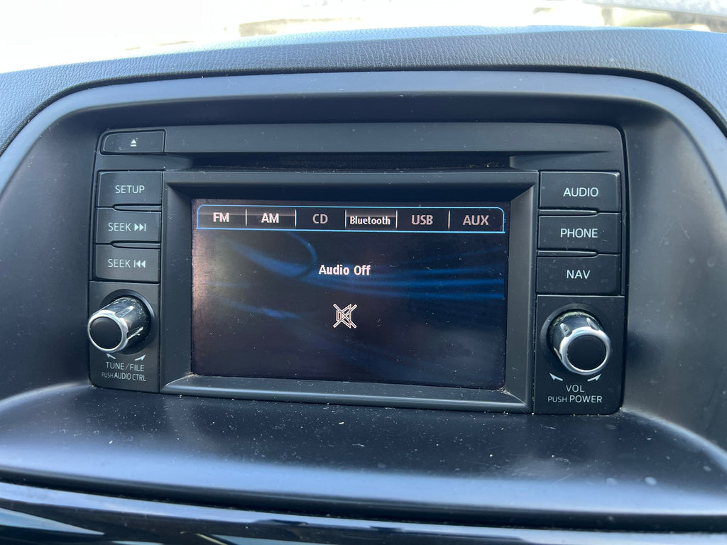 2012 MAZDA CX5 KE HEADUNIT/STEREO SAT NAV TYPE
