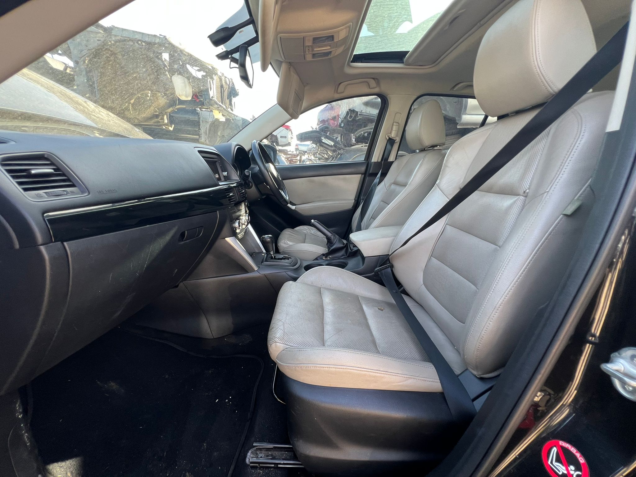 2012 MAZDA CX5 KE LEFT FRONT SEATBELT