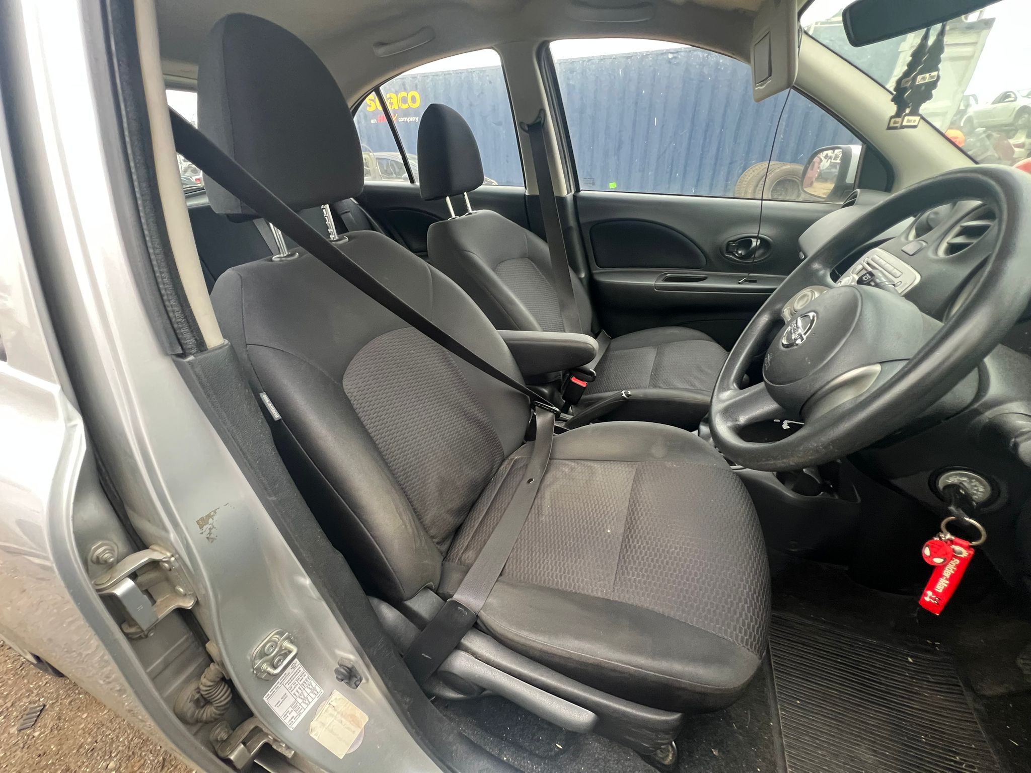 2013 Nissan Micra K13 Right Front Seatbelt