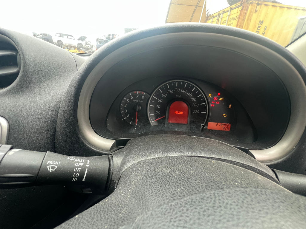 2013 Nissan Micra K13 Instrument Cluster